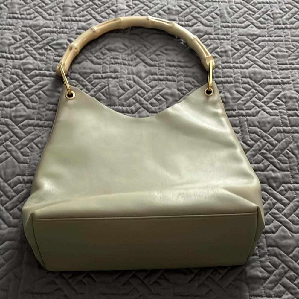 Vintage Gucci bamboo handle bag